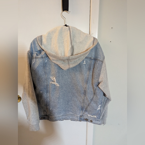 OFFLINE By Aerie Hooded Denim Jacket - Picture 5 of 6